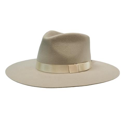 Twister Pinch Front 3 3/4" Brim Silverbelly Felt Hat